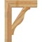 Ekena Millwork Funston Block Rough Sawn Bracket, Western Red Cedar, 6"W x 28"D x 36"H BKT06X28X36FST05RWR - alternate 2